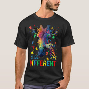 Camiseta Conscientização do Autismo Aceitação Mulheres Cria