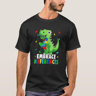 Camiseta Conscientização do Autismo Apoio Abrace Diferenças