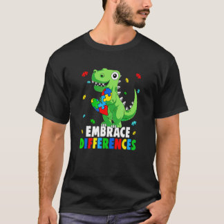 Camiseta Conscientização do Autismo Apoio Abrace Diferenças