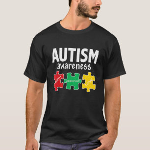 Camiseta Conscientização do Autismo Apoio Comportamento É C