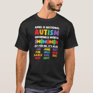 Camiseta Conscientização do Autismo Apoio Crianças com Auti