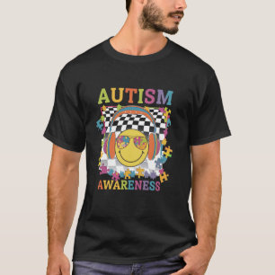 Camiseta Conscientização do Autismo Crianças Homens Mulhere