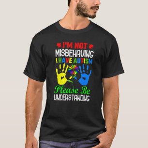 Camiseta Conscientização do Autismo Crianças Menino Menina 