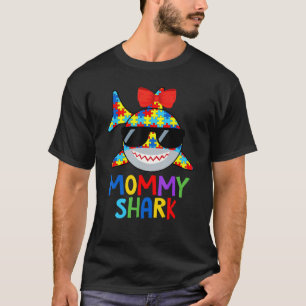 Camiseta Conscientização do Autismo da Mamãe Peças de Puzzl