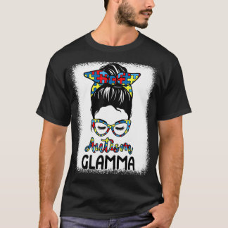Camiseta Conscientização do Autismo Glamma Coque Desgrenhad