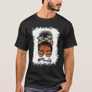 Camiseta Conscientização do Autismo Mãe de Autista Rainha P