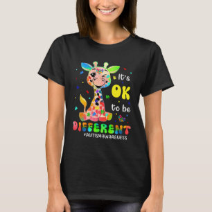 Camiseta Conscientização do Autismo Mulher Criança Está Tud