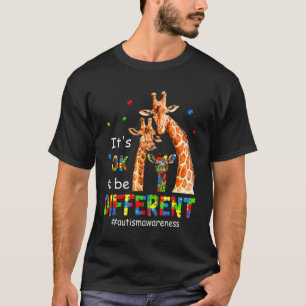Camiseta Conscientização do Autismo Mulheres Crianças Profe