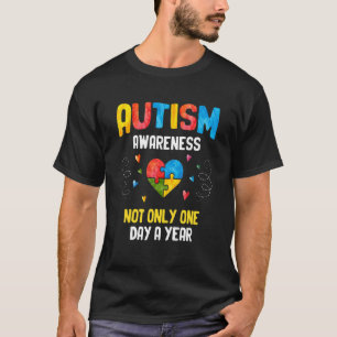 Camiseta Conscientização do Autismo Mulheres Suporte Asperg