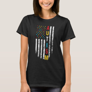 Camiseta Conscientização do Autismo Para Mãe Pai Homens Mul