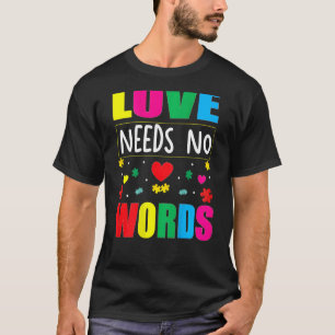 Camiseta Conscientização do Autismo Professor Amor Não Prec