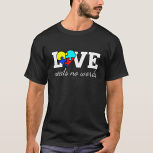 Camiseta Conscientização do Autismo Professor Amor Não Prec