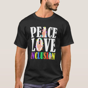 Camiseta Conscientização do Autismo S Filho Autista Paz Amo