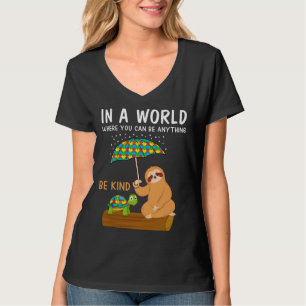 Camiseta Conscientização do Autismo Seja Gentil Professor d