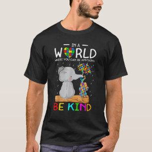 Camiseta Conscientização do Autismo Seja Gentil Professor d