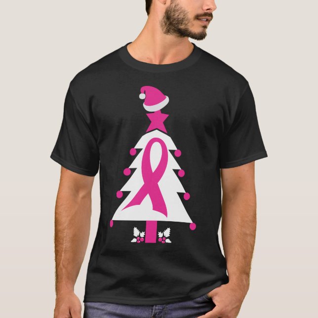Camiseta Conscientização do Cancer de Natal (Frente)