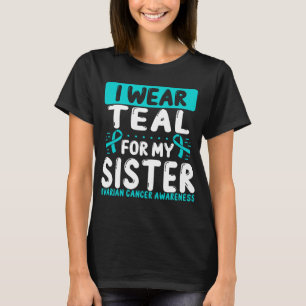 Camiseta Conscientização do Câncer de ovário Gêmeo da 