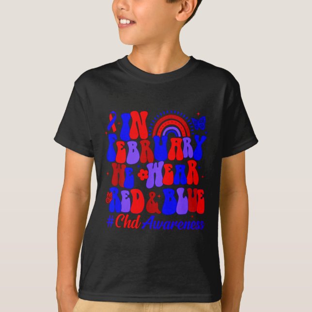 Camiseta Conscientização do Coração Conscientização Chd Arc (Frente)