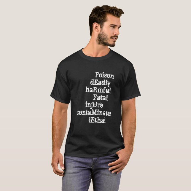 Camiseta Conscientização do Perfume Anagram MCS  (Frente Completa)