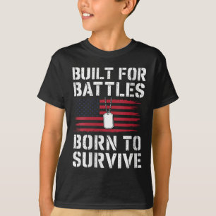 Camiseta Conscientização do Ptsd Feminino Bandeira American