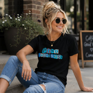 Camiseta Conscientização do TEPT em Cartas de Resgate