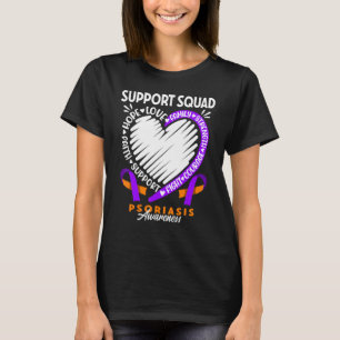 Camiseta Conscientização Eu Apoio Esquadra Eu Condição da P