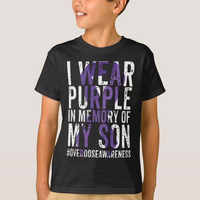 Camiseta Conscientização Internacional sobre Overdose Use L (Frente)