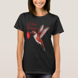 Camiseta Conscientização sobre a Doença Cardíaca Guerreiro 