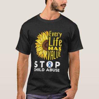 Camiseta Conscientização sobre Abuso Infantil