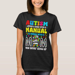 Camiseta Conscientização sobre Autismo 2025 Não Vem Com Um 