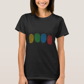 Camiseta Conscientização sobre Autismo da Impressão Digital