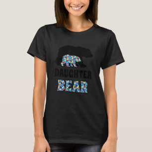 Camiseta Conscientização sobre Autismo da Ursa Filha