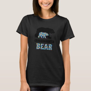 Camiseta Conscientização sobre Autismo da Ursa Netinha