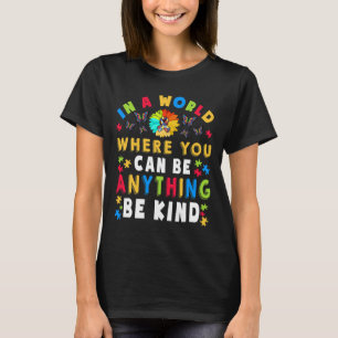 Camiseta Conscientização sobre Autismo Gentil Mãe Professor