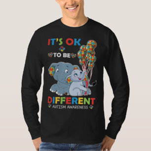 Camiseta Conscientização sobre Autismo Mulher Criança É Ok