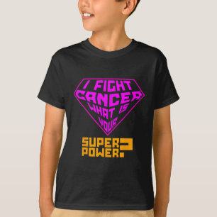 Camiseta Conscientização sobre Câncer - Eu Combato o Câncer