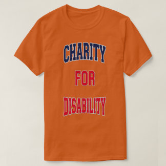 Camiseta Conscientização sobre Caridade para Deficientes