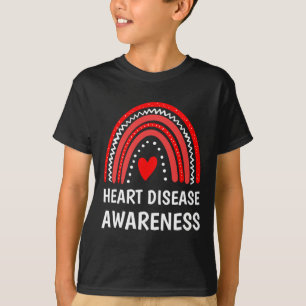 Camiseta Conscientização sobre Doenças Cardíacas
