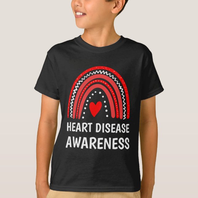 Camiseta Conscientização sobre Doenças Cardíacas (Frente)
