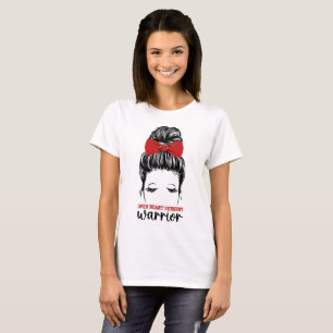 Camiseta Conscientização sobre Doenças Cardíacas
