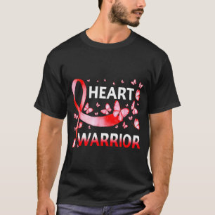 Camiseta Conscientização sobre Doenças Cardíacas Heart Warr