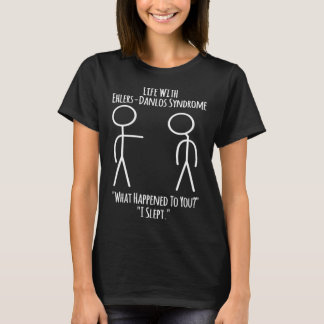 Camiseta Conscientização sobre Ehlers Danlos Vida Com EDS