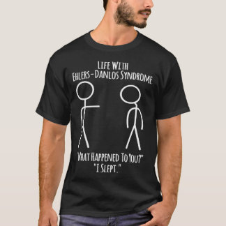 Camiseta Conscientização sobre Ehlers Danlos Vida Com EDS