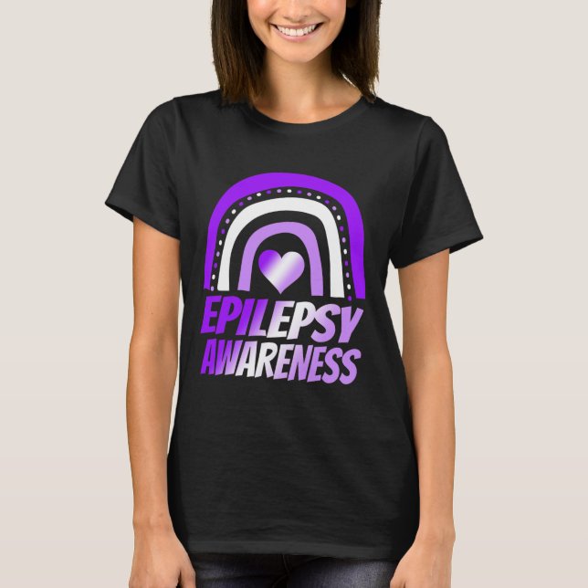 Camiseta Conscientização sobre Epilepsia Crianças com Epile (Frente)