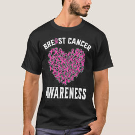 Camiseta Conscientização sobre o Câncer de Mama