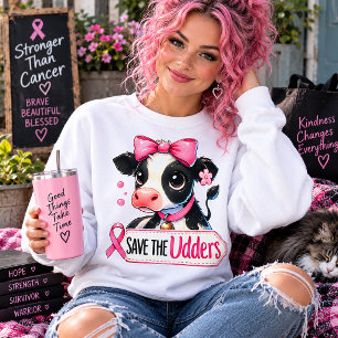 Camiseta Conscientização sobre o Câncer de Mama Salve as Te