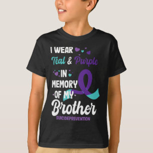 Camiseta Conscientização sobre Prevenção do Suicídio em Mem