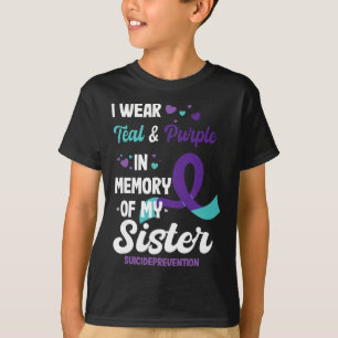 Camiseta Conscientização sobre Prevenção do Suicídio em Mem