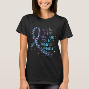 Camiseta Conscientização sobre Prevenção do Suicídio Roxo e