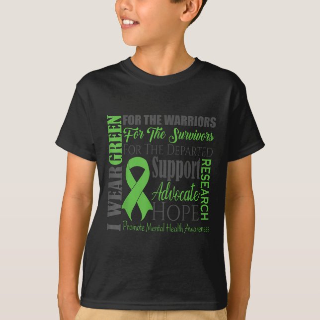 Camiseta Conscientização sobre Saúde Mental  (Frente)